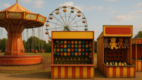 Noč na Mostu: Lunapark zabave